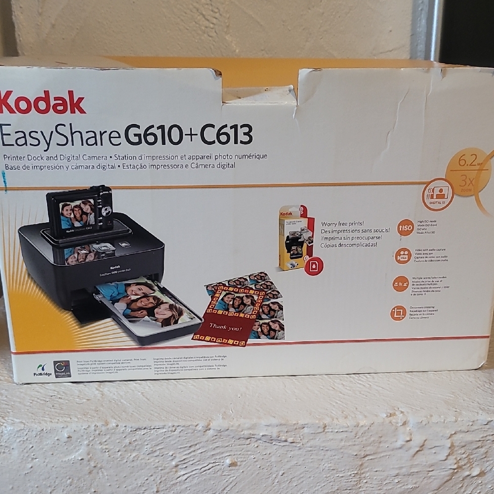 Kodak EasyShare G610 + C613 Photo Printer Dock - Black